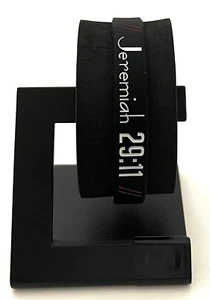 Kautschuk Armband Inspirierend Religiös Gebetsarmband Jeremia 29:11 - Bild 1 von 3