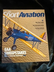 EAA Sport Aviation Magazine January 2013 Vol. 62 No. 1 Eaa Sweepstakes - Foto 1 di 3