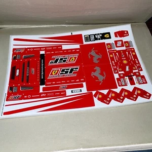 Lego Racers Original Unused Sticker Sheet from Ferrari Truck Set 8185 - Picture 1 of 3