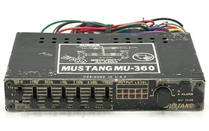 Mustang MU-360B Ecualizador Controlador Gráfico Banda Salida Nivel Fader Sin Probar - Imagen 1 de 9