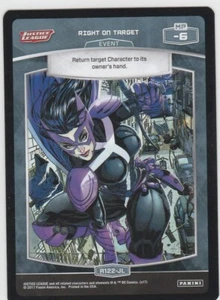 2017 PANINI METAX JUSTICE LEAGUE DESTRO SUL BERSAGLIO RARO R122 - Foto 1 di 2