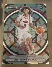 2023 Panini Prizm Draft Anthony Black Stained Glass Rookie RC