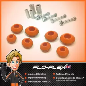 Range Rover L322 Vogue Front Upper & Lower Control Radius Arm Bushes Poly - Picture 1 of 5