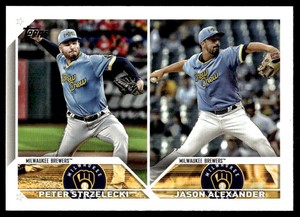 2023 Topps Update Series #US287 Jason Alexander/Peter Strzelecki RCC   Brewers