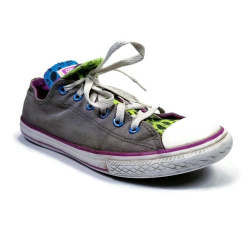 Scarpe Converse Chuck Taylor All Star Multicolore Doppia Lingua Junior Ragazze Tg 5