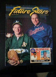 BECKETT MAGAZINE FUTURE STARS .. NOLAN RYAN .. ISSUE NUMBER 1 .. MAY 1991 - Picture 1 of 2