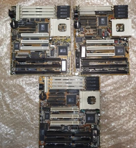 Lot 3pcs 486 Socket 3 motherboard - Lucky Star LS-486E - Not working. - Afbeelding 1 van 7