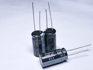 10 Stück 400BXA10MEFC10X20 Rubycon 10uF 400V 10x20 Elektrolyt Radial Kondensator - Bild 1 von 1