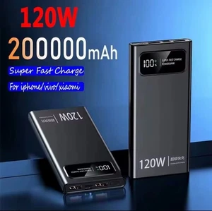 Xiaomi 120W 200000 Power Bank mAh Batteria a ricarica super veloce Display digit - Foto 1 di 8