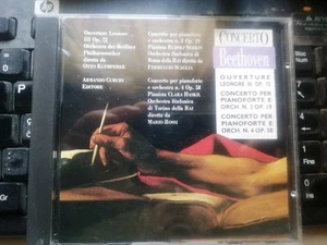 Beethoven CD 1990 Ouverture Concerto Op. 72 Italy Curcio Editore - Picture 1 of 4