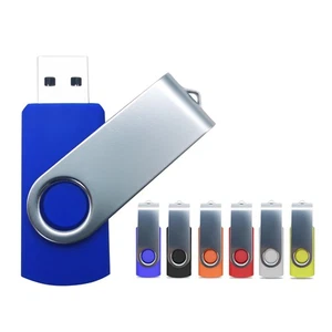 Memoria USB de metal 2.0 128 GB 32 GB 64 GB 1 GB USB Flash Drive Pen Drive - Imagen 1 de 21