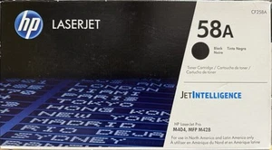 Genuine HP 58A LaserJet Black Toner Cartridge CF258A for M404 - Factory Sealed - Picture 1 of 6
