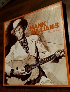 The Hank Williams Treasury (4 LP Box Set P4S-5616 MGM Columbia House Edition)  - Picture 1 of 15