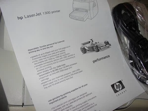 🔥Hp Laserjet 1300 Q1334A Printer Come with Brand power cable and Used Toner - Picture 1 of 13