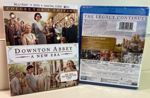 Downton Abbey A New Era Blu-ray + DVD + Slipcover, 2022 Motion Picture, Bonus - Picture 1 of 4