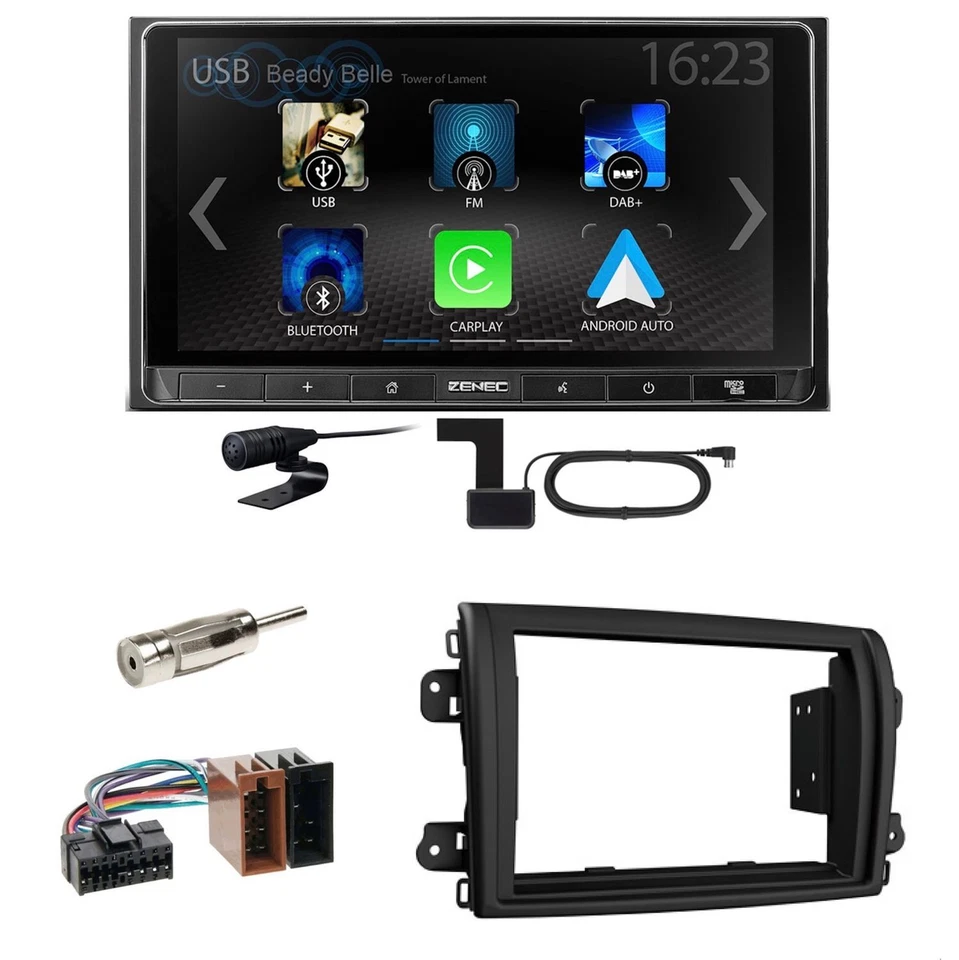ZENEC Z-N538 Android Auto CarPlay Einbauset für Fiat Ducato ab 2022 - Bild 1 von 1