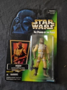 Star Wars POTF 2 Green Card Holo bossk bounty hunter. - Bild 1 von 2