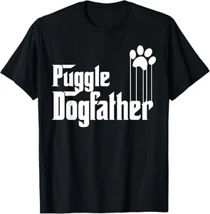 T-Shirt Puggle Hund Papa Geschenk Unisex - Bild 1 von 4