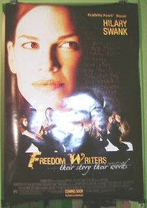 Freedom Writers 2006 original d/s MOVIE POSTER 27x40 Hilary Swank / Scott Glenn  - Picture 1 of 3