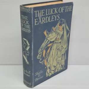 The Luck Of The Eardleys by Sheila E. Braine Blue Cloth Binding Illustrated - Picture 1 of 8