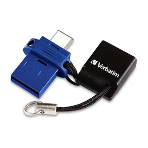 Verbatim 49966 32GB Dual USB Drive - Usb-C / USB 3.0 - Photo 1/4