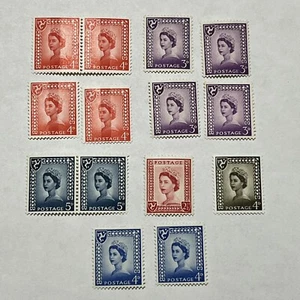 MINT LOT OF CHANNEL ISLANDS STAMPS GORGEOUS QUEEN ELIZABETH II - Picture 1 of 5