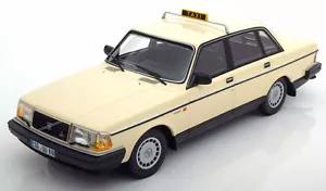 MINICHAMPS 1986 Volvo 240 GL Taxi Classic Creme Color LE of 300pcs 1:18*New! - Picture 1 of 4