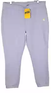 Carhartt Damen Fleece Jogginghose Relaxed Fit Hose XL 16-18 Helllila - Bild 1 von 3