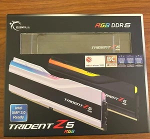 G.SKILL Trident Z5 RGB 48GB (2 x 24GB) PC5-67200 (DDR5-8400) DIMM Memory... - Picture 1 of 3