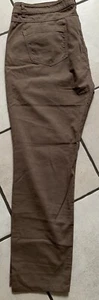 hessnatur Damen Hose Jeans Gr.46, braun leichter Stoff, Baumwolle Bio Öko TOP - Bild 1 von 9