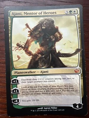 1x Ajani, Mentor of Heroes NM-Mint, English Journey Into Nyx MTG Magic - Image 1 of 2