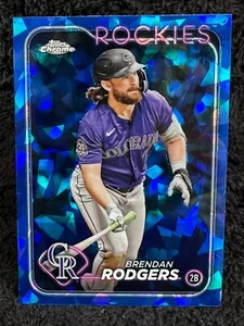 Brendan Rodgers - 2024 Topps Chrome Sapphire #322 Colorado Rockies - Picture 1 of 11