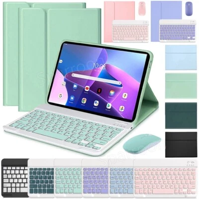 Bluetooth Keyboard Case With Mouse For Lenovo Tab P11 Pro/M11/M10 Plus 3rd Gen - Image 1 of 4