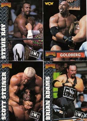 1999 TOPPS WCW WRESTLING TRADING CARD FULL BASE CARD SET (72) - Image 1 of 4