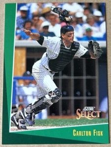CARLTON FISK HOF 1993 SCORE SELECT Card #76 NM-MT condizioni - Foto 1 di 2