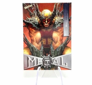 Wolverine 2021 Marvel Metal Universe Spider Man Base Upper Deck Skybox - Picture 1 of 11