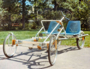  Quadricycle, Rickshaw, Pedicab, 4 Wheel Bike, Pedal Car, Quad Cycle, Plans CD 