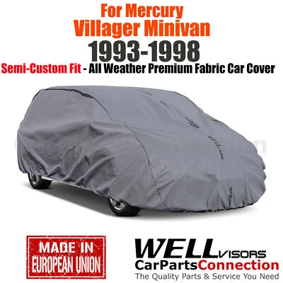 Cubierta de auto WellVisors para todo clima para minivan Mercury Villager 1993-1998 Foto 1 de 4