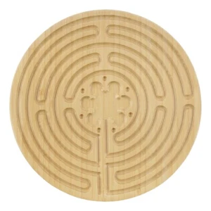 BambooMN Chartres Style 7 Circuit 8” Bamboo Finger Labyrinth - Picture 1 of 6