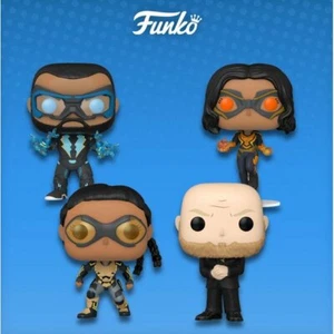 DC Black Lightning - Black Lightning TV 4er Set einzeln verpackt Pops! Vinyl - Bild 1 von 3