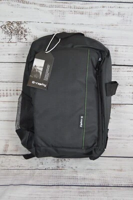 Mochila para computadora portátil con cámara G con soporte para trípode incorporado negra fotografía nueva con etiquetas Foto 1 de 4