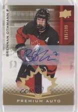 2021 Upper Deck Team Canada Juniors 85/199 Brennan Othmann Tier 1 #23 Patch Auto