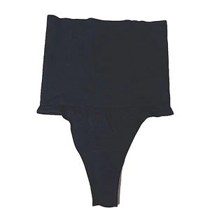 Women’s Black Boning High Waisted Seamless Thong Shape Wear Size Small New! - Picture 1 of 6