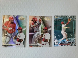 Lote de 3 cartas Marcell Ozuna. Topps Gold Label 2018 clase 1 y 2. Topps Holiday 2018. - Imagen 1 de 2
