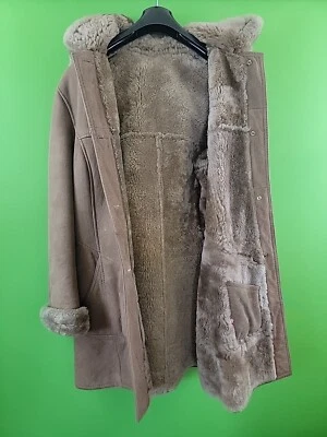 Vintage Shearling Jacket W:8.5-10 (Small) 70s Unbranded from Argentina  - Image 1 of 3