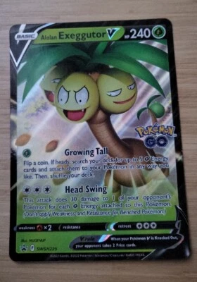 Alolan Exeggutor V SWSH225 - Jumbo Card - Black Star Promos - Pokemon [English] - Image 1 of 4