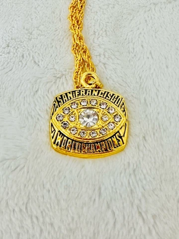 1981 San Francisco 49ers Pendant Necklace- Super Bowl Championship, USA SHIP Cover