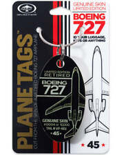 Donald J. Trump Boeing 727-100 Tail #VP-BDJ Aluminum Jet Plane Skin Bag Tag Rare