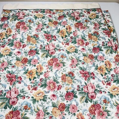 Sábana plana vintage jcpenney doble rosa verde mezcla floral EE. UU. Y2K AÑOS 90 80 Foto 1 de 4