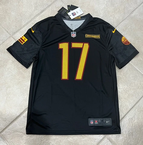 Washington Commanders Nike Terry McLaurin Alternate Black Legend Jersey Mens M Cover
